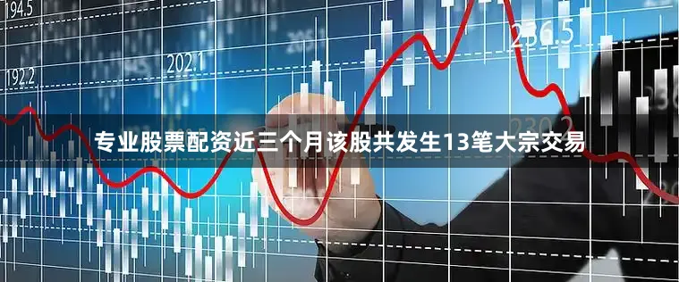 专业股票配资近三个月该股共发生13笔大宗交易
